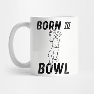 Cricket Player Bowler Born To Bowl 3 Cricket Fan Mug